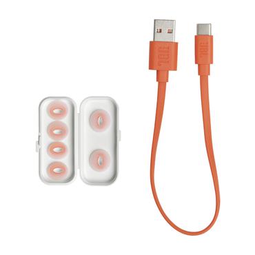 JBL Tune Flex Ghost Edition Headset True Wireless Stereo (TWS) I ørerne Opkald/musik Bluetooth Gennemsigtig, Hvid