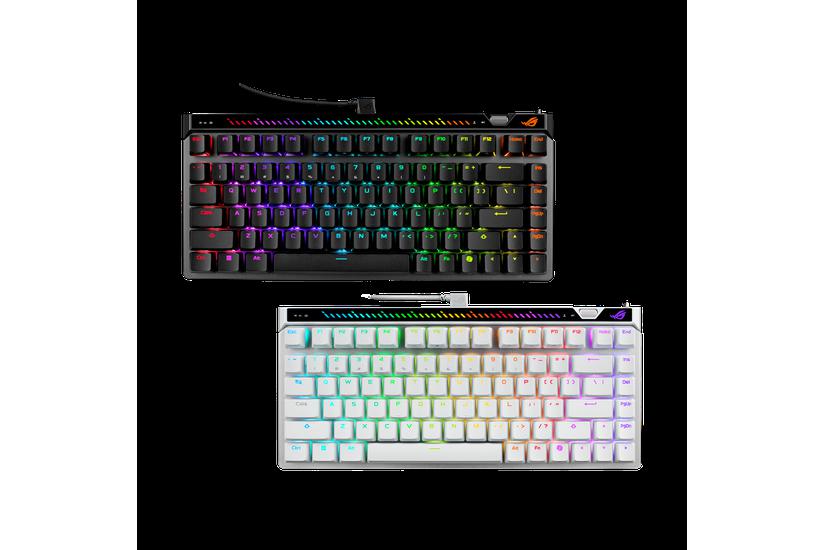 ASUS Tangentbord - ROG HFX V2, ROG HFX V2X - Kabel - 75% - Black - Nordisk QWERTY - USB