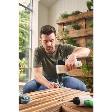 warehouse 3----Blac reviva Akku-Bohrschrauber, 12V/1,5A  REVDD12C