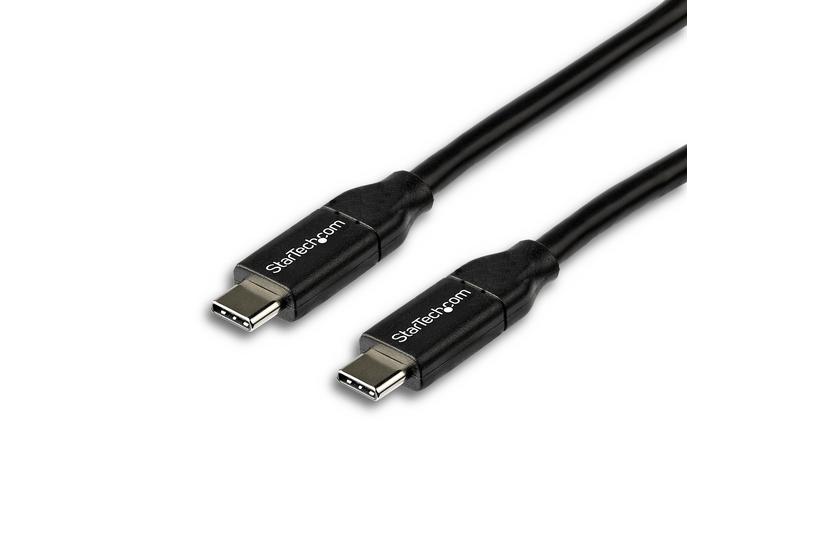 StarTech.com 2m 6ft USB C to USB C Cable - 5A PD - USB 2.0 USB-IF Certified - USB Type-C kabel - 24 pin USB-C til 24 pin USB-C - 2 m