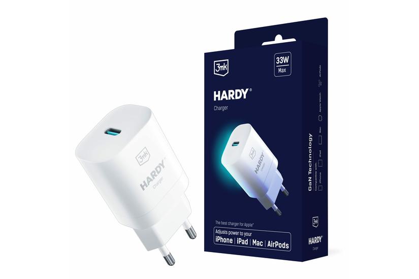 3mk Hardy Charger for Apple 33W