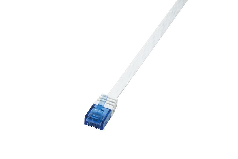 LogiLink 15m Cat6 U/UTP RJ45 netv&aelig;rkskabel Hvid U/UTP (UTP)