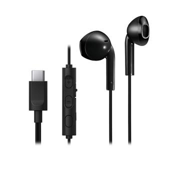 Type C In Ear Wired Black