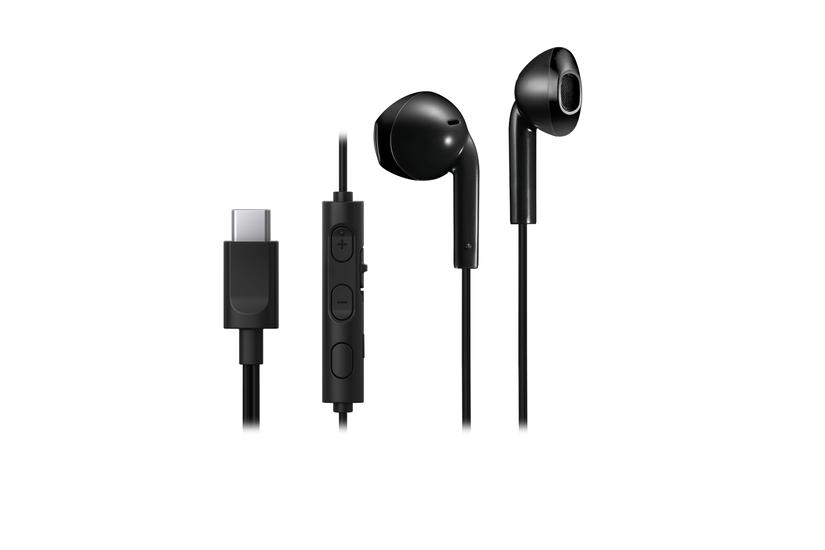 Type C In Ear Wired Black