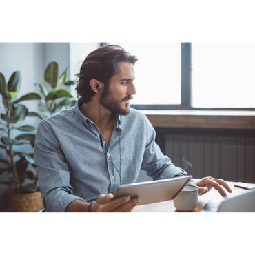 Type C In Ear Wired Black