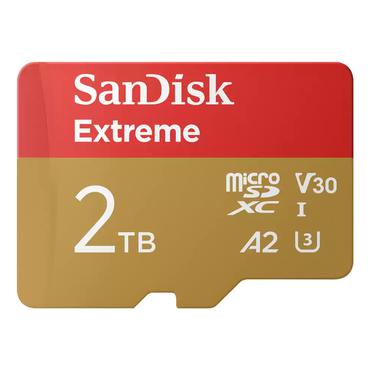 SanDisk Extreme - flashhukommelseskort - 2 TB - microSDXC UHS-I