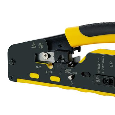 Crimp Tool Modular CAT5/6/7/PASS THROUGH