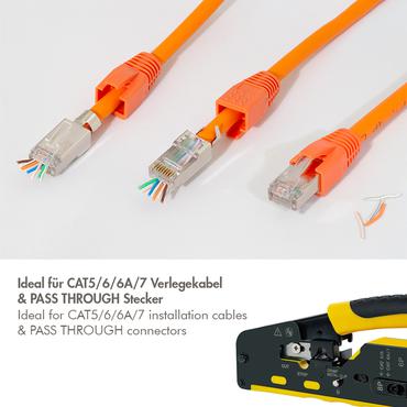 Crimp Tool Modular CAT5/6/7/PASS THROUGH