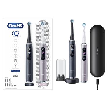 Oral-B iO 80363731 elektrisk tandbørste Voksen Roterende, pulserende tandbørste Sort, Sølv