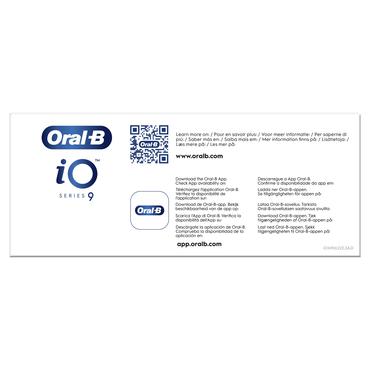 Oral-B iO 80363731 elektrisk tandbørste Voksen Roterende, pulserende tandbørste Sort, Sølv