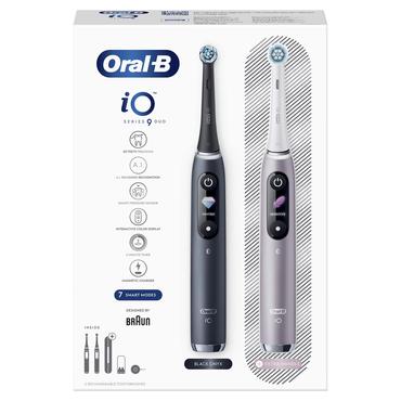 Oral-B iO 80363731 elektrisk tandbørste Voksen Roterende, pulserende tandbørste Sort, Sølv