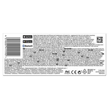 Oral-B iO 80363731 elektrisk tandbørste Voksen Roterende, pulserende tandbørste Sort, Sølv