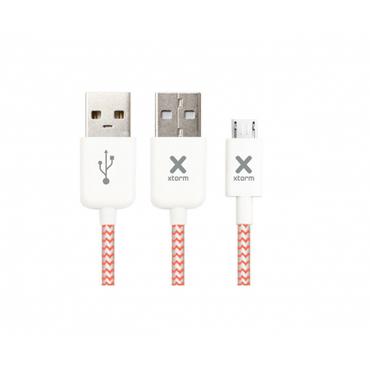 Woven Micro USB cable for