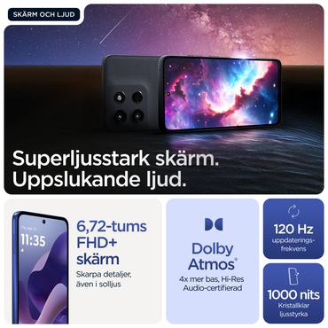 Motorola moto g56 5G 17,1 cm (6.72") Hybrid Dual SIM Android 15 USB Type-C 8 GB 256 GB 5200 mAh Bl&aring;