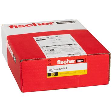 Fischer 562157 skrueanker og v&aelig;gudtag 50 stk Udvidelsesanker 120 mm