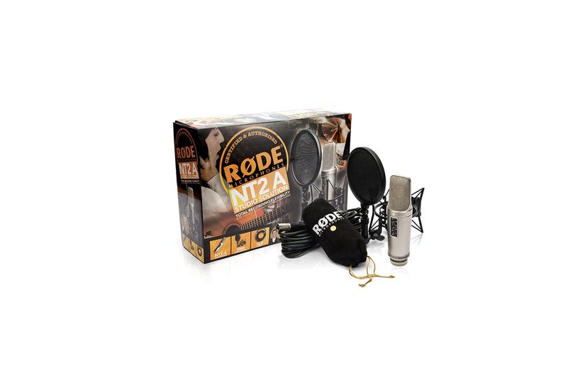 R&Oslash;DE NT2-a S&oslash;lv Scene/optr&aelig;den mikrofon