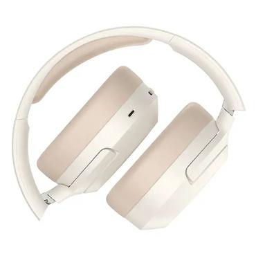 Edifier W820NB Plus Headset Trådløs Opkald/musik USB Type-C Bluetooth Elfenben