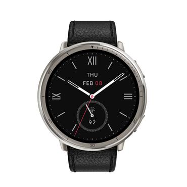 Amazfit W2433EU1N Smartwatch og sportsur 3,35 cm (1.32") AMOLED Digital 466 x 466 pixel Berøringsskærm Sølv