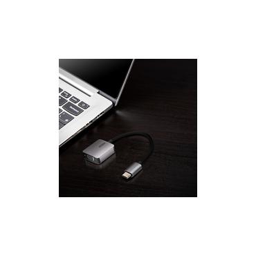 ATEN UC3002A-AT videokabel adapter USB Type-C VGA (D-Sub) Sort, Sølv