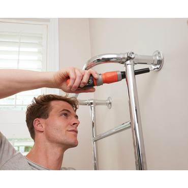 Black & Decker BCF603C-QW elektrisk skruetr&aelig;kker & slagbor 180 rpm Sort, Orange