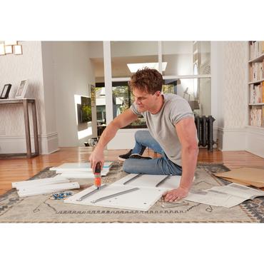 Black & Decker BCF603C-QW elektrisk skruetr&aelig;kker & slagbor 180 rpm Sort, Orange