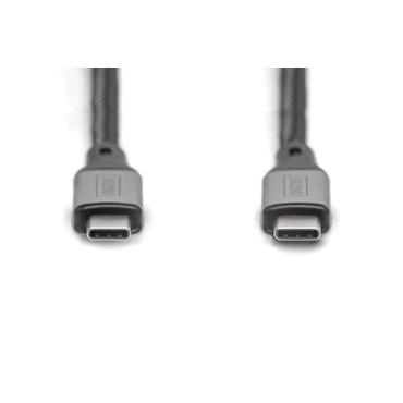 DIGITUS - USB typ C-kabel - 24 pin USB-C till 24 pin USB-C - 1 m