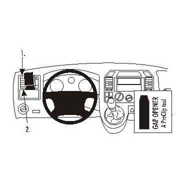 Brodit ProClip - monteringsbeslag til køretøjer