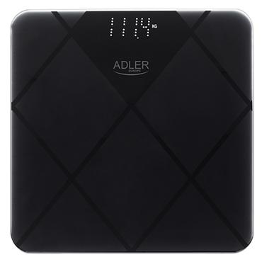 Adler AD 8169 badev&aelig;gt Rektandel Sort, Grafit Elektronisk personlig v&aelig;gt