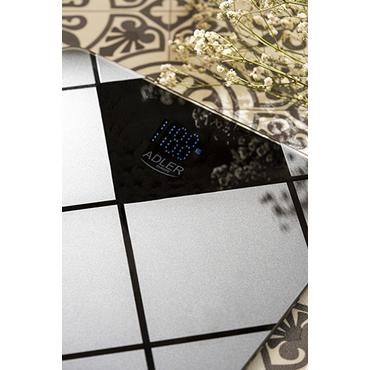 Adler AD 8169 badev&aelig;gt Rektandel Sort, Grafit Elektronisk personlig v&aelig;gt