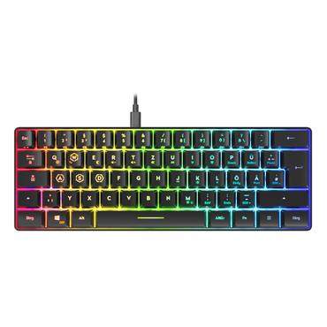 Speedlink Gaming Tastatur LETOS RGB. 60% Keyboard. schwarz retail