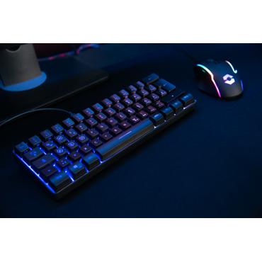 Speedlink Gaming Tastatur LETOS RGB. 60% Keyboard. schwarz retail