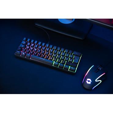 Speedlink Gaming Tastatur LETOS RGB. 60% Keyboard. schwarz retail
