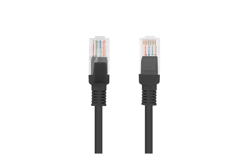 Lanberg patch-kabel - 20 m - RAL 9004, svart