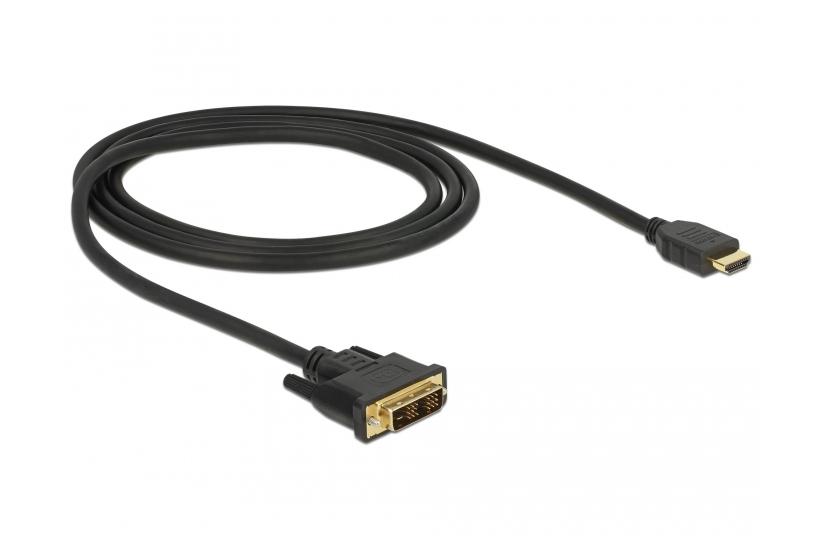 Delock adapterkabel - HDMI / DVI - 1 m