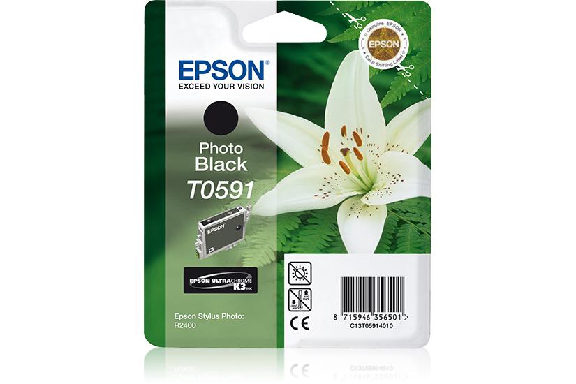 Epson T0591 - foto-sort - original - bl&aelig;kpatron