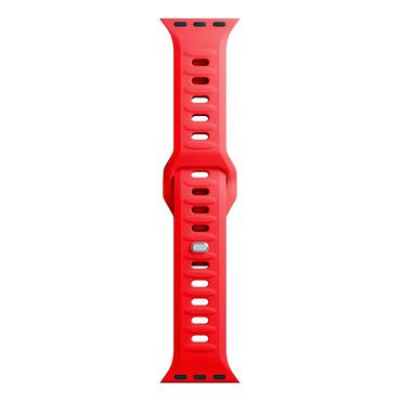 38/40/41 mm Red - 3mk Silicone Watch Strap for Apple