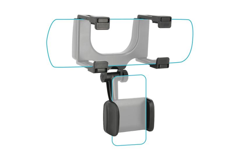 Mobilis Universal Car Rear Mirror Mount for Smartphone