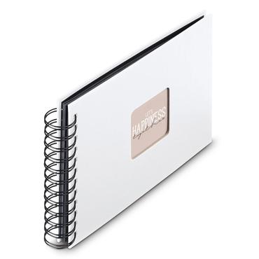 Hama 00009845 fotoalbum og arkbeskyttelse Hvid 50 ark 10 x 15 Spiral indbinding