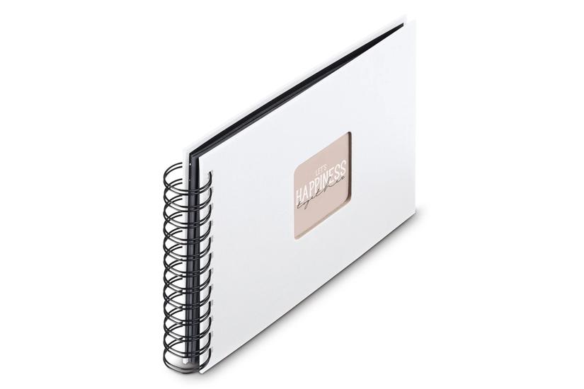 Hama 00009845 fotoalbum og arkbeskyttelse Hvid 50 ark 10 x 15 Spiral indbinding
