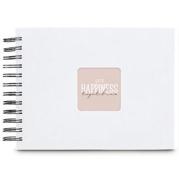 Hama 00009845 fotoalbum og arkbeskyttelse Hvid 50 ark 10 x 15 Spiral indbinding