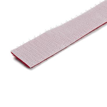 StarTech.com 100ft Hook and Loop Roll, Cut-to-Size Reusable Cable Ties, Bulk Industrial Wire Fastener Tape /Adjustable Fabric Wraps Red / Resuable Self Gripping Cable Management Straps - Adjustable Loop Ties (HKLP100RD) - kardborref&auml;ste