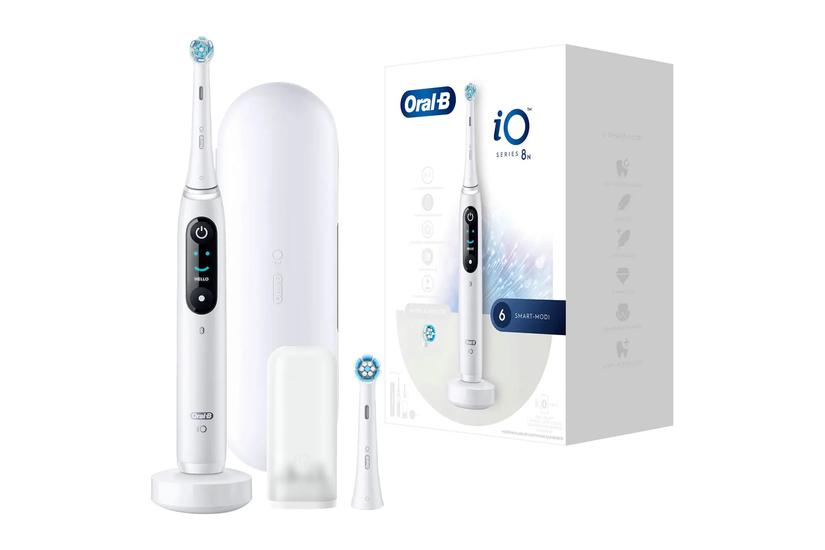 Oral-B iO Series 8N Voksen Vibrerende tandbørste Hvid