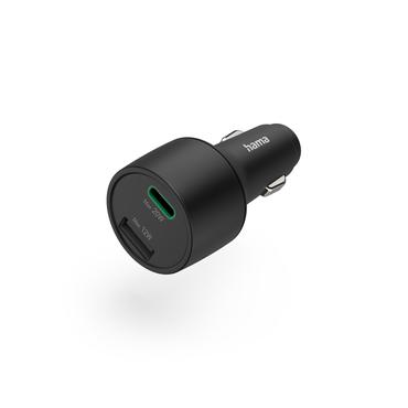 Hama Car Charger USB-C/USB-A Power Delivery/Quick Charge 30W czarna