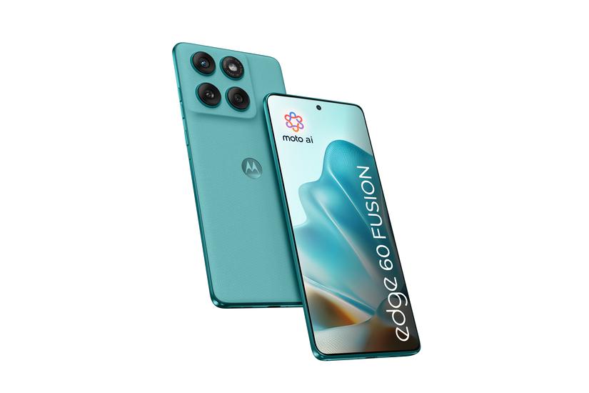 Motorola edge 60 fusion 16,9 cm (6.67") Dual SIM Android 15 5G USB Type-C 8 GB 256 GB 5200 mAh Turkis