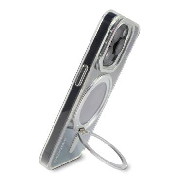 Decoded Recycled Plastic Loop Stand Backcover iPhone 15 Pro  Transparant