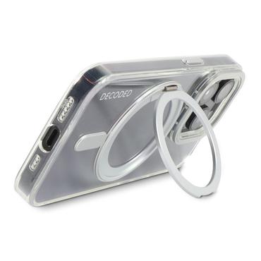 Decoded Recycled Plastic Loop Stand Backcover iPhone 15 Pro  Transparant