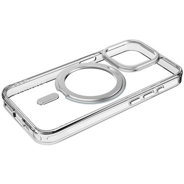Decoded Recycled Plastic Loop Stand Backcover iPhone 15 Pro  Transparant