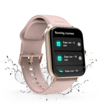 Hama 6010 4,19 cm (1.65") TFT 44 mm Digital Berøringsskærm Rose, Roseguld GPS (satellit)