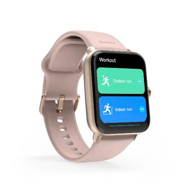 Hama 6010 4,19 cm (1.65") TFT 44 mm Digital Berøringsskærm Rose, Roseguld GPS (satellit)