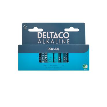 Deltaco AA alkaline 20-pack